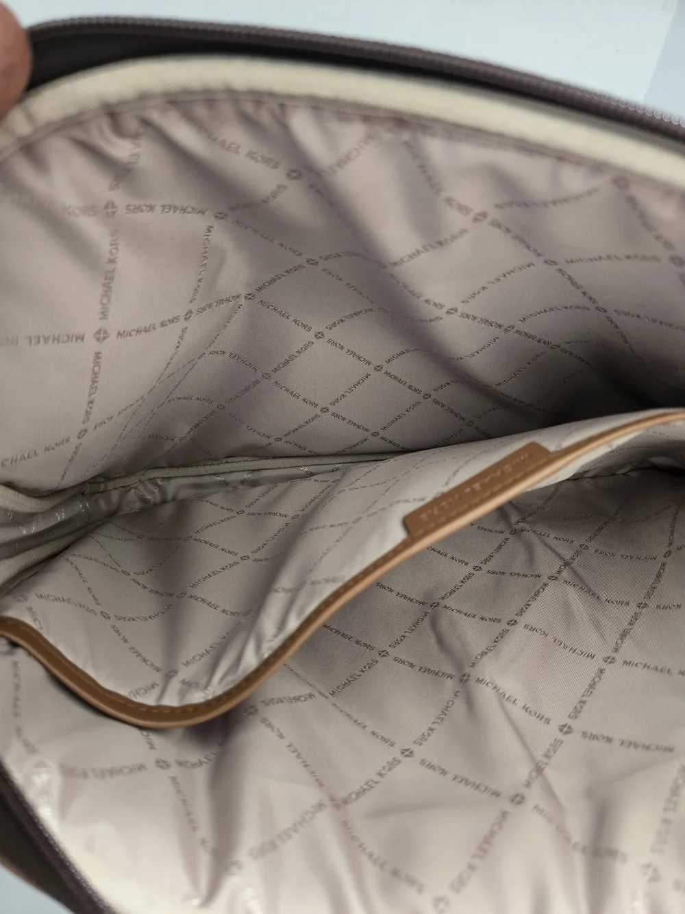 Michael Kors Brown Monogram Tote Bag